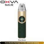 Oxva Nexlim Pod Vape Kit 40w Pine Green 1500mAh Battery