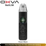 Oxva Nexlim Pod Vape Kit 40w Power Black 1500mAh Battery