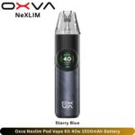 Oxva Nexlim Pod Vape Kit 40w Starry Blue 1500mAh Battery