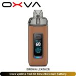 Oxva Vprime Pod Kit 60w Brown Leather