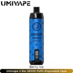 Umivape U Bar 18000 Puffs Berry Ice Disposable Vape