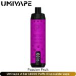 Umivape U Bar 18000 Puffs Passion Fruit Disposable Vape
