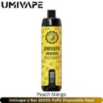 Umivape U Bar 18000 Puffs Peach Mango Disposable Vape