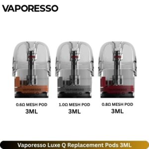 Vaporesso Luxe Q Replacement Pods 3ML