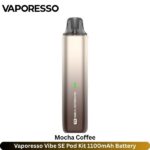 Vaporesso Vibe SE Pod Kit Mocha Coffee 1100mAh Battery