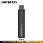 Vaporesso Vibe SE Pod Vape Kit Black 1100mAh Battery