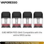 Vaporesso XROS Series Mesh Pod 3ml- 0.8Ω Mesh Pod - 4Pcs