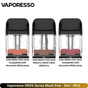 Vaporesso XROS Series Mesh Pod - 3ml - 4Pcs