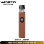 Vaporesso Xros 5 Vape Brown Leather Pod Kit
