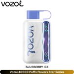 Vozol 40000 Puffs Bluberry Ice Flavors Star Series