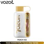 Vozol 40000 Puffs Peach Ice Flavors Star Series