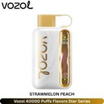 Vozol 40000 Puffs Strawmelon Peach Flavors Star Series