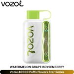 Vozol 40000 Puffs Watermelon Grape Boysenberry Flavors Star Series