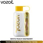 Vozol White Peach Raspberry 40000 Puffs Flavors Star Series