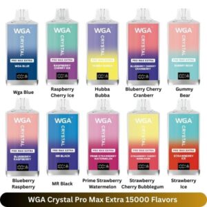 WGA Crystal Pro Max Extra 15000 Flavors