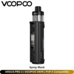 ARGUS PRO 2 Spray Black VOOPOO VAPE PnP X Compatible