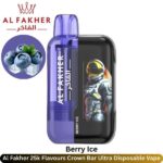 Al Fakher 25k Berry Ice Flavours Crown Bar Ultra Disposable
