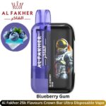 Al Fakher 25k Blueberry Gum Flavours Crown Bar Ultra Disposable