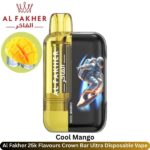 Al Fakher 25k Flavours Cool Mango Crown Bar Ultra Disposable Vape