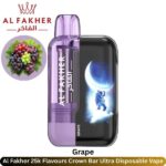 Al Fakher 25k Flavours Grape Crown Bar Ultra Disposable