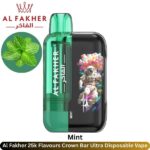 Al Fakher 25k Flavours Mint Crown Bar Ultra