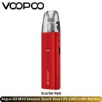Argus G3 Mini Voopoo Scarlet Red 1350 mAh Battery