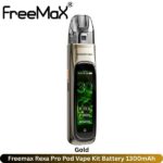 Freemax Rexa Pro Pod Vape Kit Gold Battery 1300mAh
