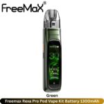 Freemax Rexa Pro Pod Vape Kit Green Battery 1300mAh