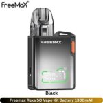 Freemax Rexa SQ Vape Kit Black Battery 1300mAh