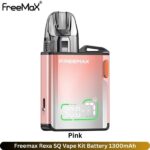Freemax Rexa SQ Vape Kit Pink Battery 1300mAh