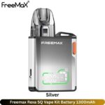 Freemax Rexa SQ Vape Kit Silver Battery 1300mAh