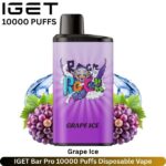 IGET Bar Pro 10000 Puffs Grape Ice Disposable Vape