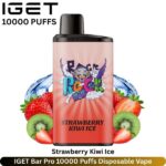 IGET Bar Pro 10000 Puffs Strawberry Kiwi Ice Disposable Vape