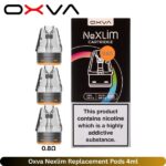 Oxva Nexlim Replacement Pods 4ml 0.8Ω