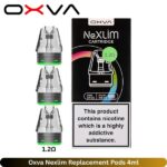 Oxva Nexlim Replacement Pods 4ml 1.2Ω