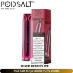 Pod Salt Onyx 4000 Puffs Mixed Berries Ice 20MG