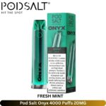 Pod Salt Onyx Fresh Mint 4000 Puffs 20MG