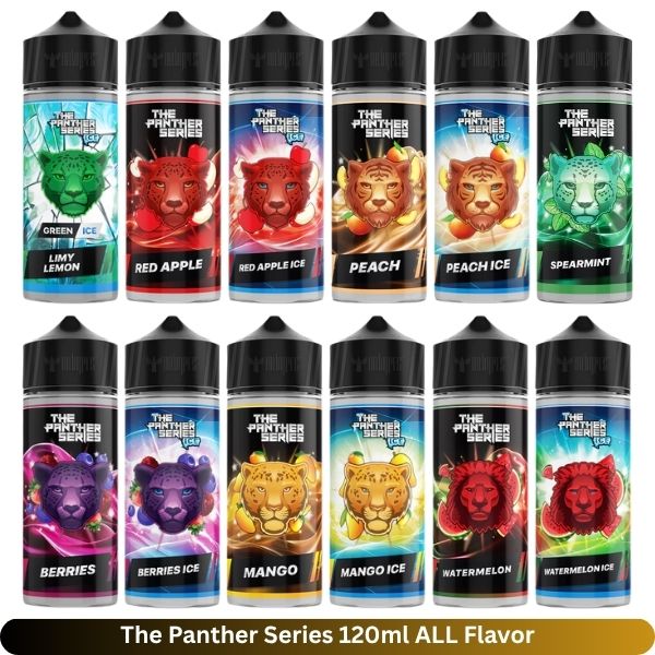The Panther Series 120ml ALL Flavor 