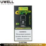Uwell Caliburn G3 GPP Pod Replacement 0.4Ω 3ML