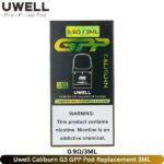 Uwell Caliburn G3 GPP Pod Replacement 0.9Ω 3ML