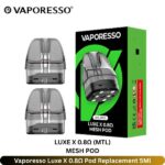 Vaporesso Luxe X 0.8Ω Pod Replacement 5Ml