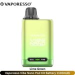 Vaporesso Vibe Nano Pod Kit Lime Green Battery 1100mAh