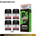 Vaporesso Xros Pods 2ml 0.8Ω (4pcspack)