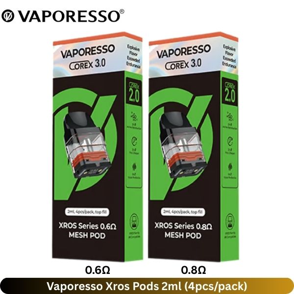 Vaporesso Xros Pods 2ml (4pcspack)
