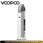 VooPoo Vmate Pro 2 Vape Glacier Silver