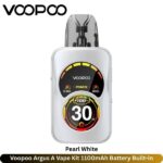 Voopoo Argus A Vape Kit Pearl White 1100mAh Battery
