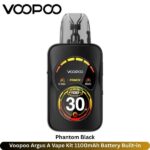 Voopoo Argus A Vape Kit Phantom Black 1100mAh Battery