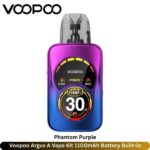 Voopoo Argus A Vape Kit Phantom Purple 1100mAh Battery