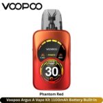 Voopoo Argus A Vape Kit Phantom Red 1100mAh Battery