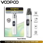 Voopoo Argus G3 Kit Vape Pearl White